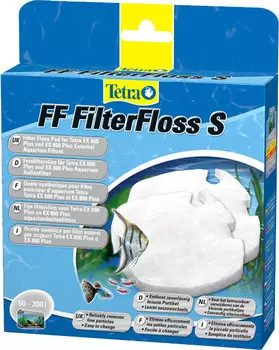 Наполнитель для фильтра Tetra Ff Filterfloss S 400/600/700/800 губка мелкой очистки уп. 2 шт (1 шт)
