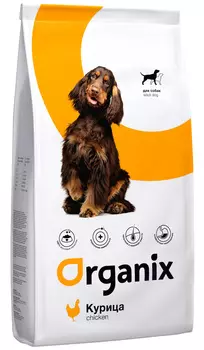 Organix Adult Dog Chicken для взрослых собак всех пород с курицей (12 + 12 кг)