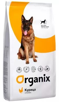 Organix Adult Dog Large Breed Chicken для взрослых собак крупных пород с курицей (18 + 18 кг)
