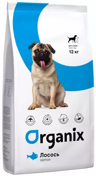 Organix Adult Dog Salmon монобелковый для взрослых собак всех пород при аллергии с лососем (2,5 кг)