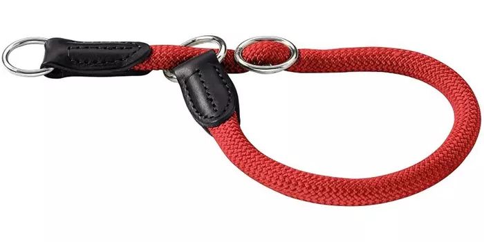 Ошейник удавка для собак Hunter Freestyle 35/8 круглый нейлон красный (1 шт)