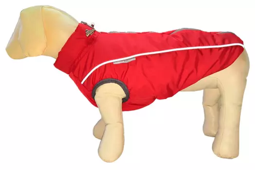 Osso Fashion жилет зимний для собак средних и крупных пород Аляска красный (40-2)