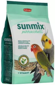 Padovan Sunmix Parrocchetti корм для средних попугаев (750 гр)