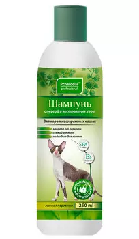пчелодар шампунь для короткошерстных кошек с пергой и хвоей 250 мл (1 шт)