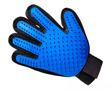 Перчатка для вычесывания шерсти собак и кошек True Touch (1 шт)