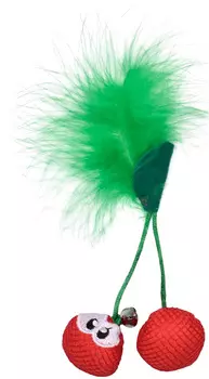 Petstages игрушка для кошек Dental Вишни с кошачьей мятой 7 см (1 шт)