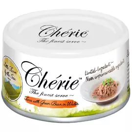 Pettric Cherie Adult Cat Little Farm By The Sea Tuna &amp; Green Bean беззерновые для взрослых кошек с тунцом и зеленой фасолью (80 гр х 24 шт)