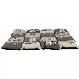 Подстилка для собак Trixie Patchwork жаккард бежевая/серая 105 х 80 см (1 шт)