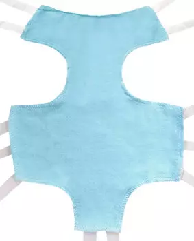 Попона для кошек весом от 4 до 8 кг послеоперационная Homecat Vet большая ситец (1 шт)