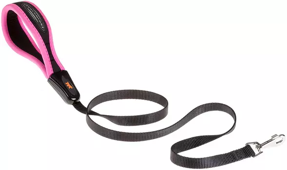 Поводок для собак Ferplast Ergofluo G25/120 розовый (1 шт)