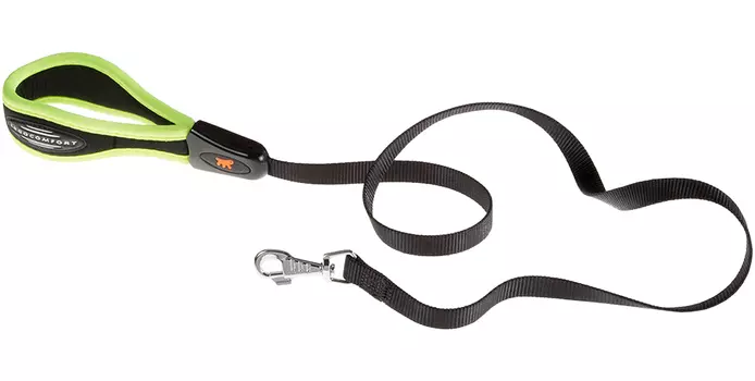 Поводок для собак Ferplast Ergofluo G25/120 желтый (1 шт)