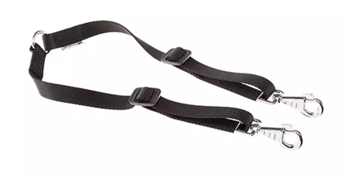 Поводок-сворка для двух собак 33 – 50 см/20 мм Ferplast Twin 20/50 (1 шт)