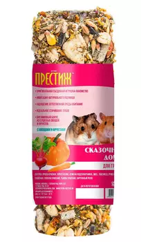 престиж сказочный домик лакомство для грызунов с овощами и фруктами (1 шт)
