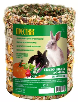 престиж сказочный домик лакомство для кроликов (1 шт)
