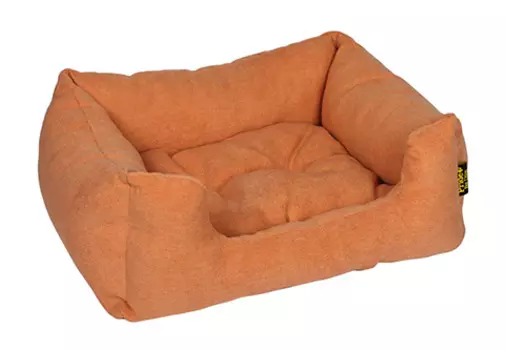 Pride лежак прямоугольный с высоким бортиком Резот персик 60 х 50 см (1 шт)