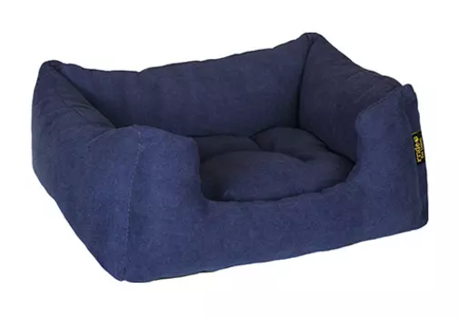 Pride лежак прямоугольный с высоким бортиком Резот синий 60 х 50 см (1 шт)