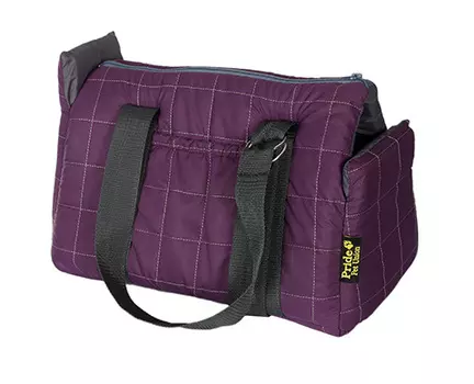Pride сумка-переноска Сапсан фиолетовая 39 х 24 х 24 см (1 шт)