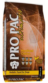 Pro Pac Ultimates Heartland Choice Chicken Meal &amp; Potato беззерновой для взрослых собак всех пород с курицей и картофелем (12 кг)