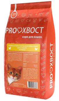 Proхвост для взрослых кошек с курицей (10 кг)