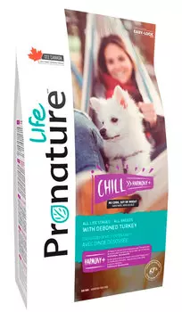 Pronature Life Chill Harmoni для собак и щенков всех пород с индейкой (11,3 кг)