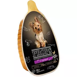 Props для взрослых собак маленьких и средних пород с курицей (95 гр)