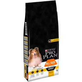 Purina Pro Plan Adult Dog Optiweight All Size Light/sterilised диетический для взрослых собак всех пород, кастрированных и стерилизованных собак с курицей и рисом (3 + 3 кг)