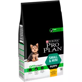 Purina Pro Plan Optistart Puppy Small &amp; Mini для щенков маленьких пород с курицей и рисом (0,7 + 0,7 кг)