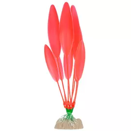 Растение для аквариума Glofish пластиковое флуоресцентное оранжевое 20,32 см (1 шт)