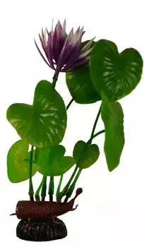 Растение для аквариума пластиковое Barbus Plant 013/20 Лилия 20 см (1 шт)
