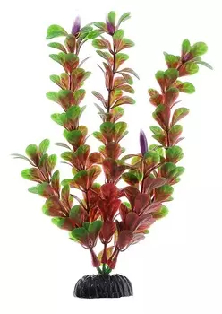 Растение для аквариума пластиковое Людвигия ползучая красная, Barbus, Plant 022 (20 см)