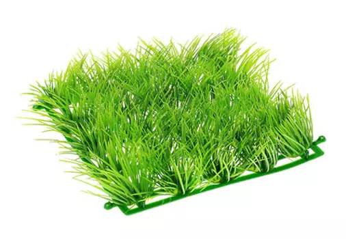 Растение-коврик для аквариума пластиковое зеленое 15 х 15 см Barbus Ps-317 (1 шт)