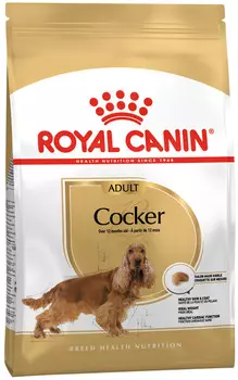 Royal Canin Cocker Adult для взрослых собак кокер-спаниель (12 кг)