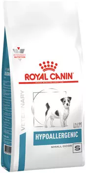 Royal Canin Hypoallergenic Small Dog S для взрослых собак маленьких пород при пищевой аллергии (3,5 кг)