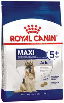 Royal Canin Maxi Adult 5+ для пожилых собак крупных пород старше 5 лет (4 + 4 кг)