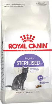 Royal Canin Sterilised 37 для взрослых кастрированных котов и стерилизованных кошек (2 + 2 кг)