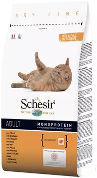 Schesir Cat Adult монобелковый для взрослых кошек с курицей (1,5 кг)