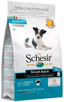 Schesir Dog Small Adult монобелковый для взрослых собак маленьких пород с рыбой (2 кг)