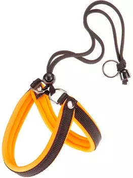 Шлейка для собак маленьких пород Ferplast Agila Fluo 1 оранжевая (1 шт)
