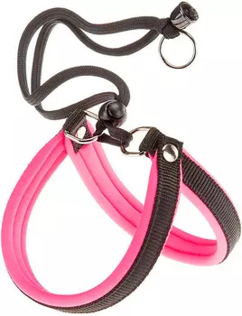 Шлейка для собак маленьких пород Ferplast Agila Fluo 1 розовая (1 шт)