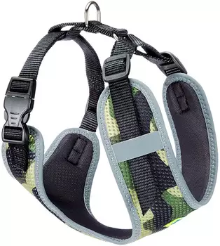 Шлейка для собак маленьких пород Ferplast Fashion P S зеленая (1 шт)