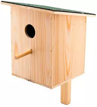 Скворечник своими руками набор для сборки Дарэлл с односкатной крышей средний 37 х 20 х 20 см (1 шт)