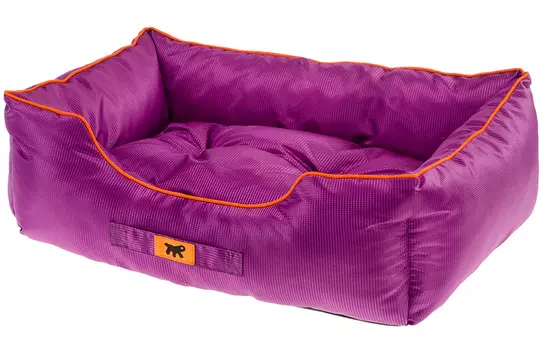 Софа для собак и кошек Ferplast Jazzy 80 водоотталкивающая ткань фиолетовая 78 х 56 х 22 см (1 шт)