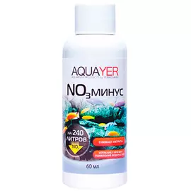 Средство для аквариумной воды Aquayer No3 Минус 60 мл (1 шт)