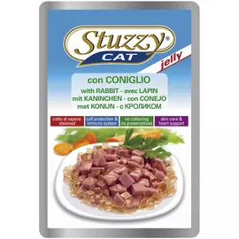 Stuzzy Cat для взрослых кошек с кроликом в желе (100 гр х 24 шт)