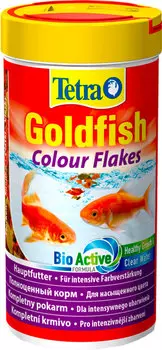 Tetra Goldfish Colour корм хлопья для золотых рыбок для усиления окраски (100 мл)