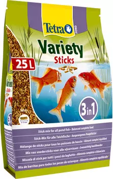 Tetra Pond Variety Sticks корм палочки для прудовых рыб смесь (1 л)