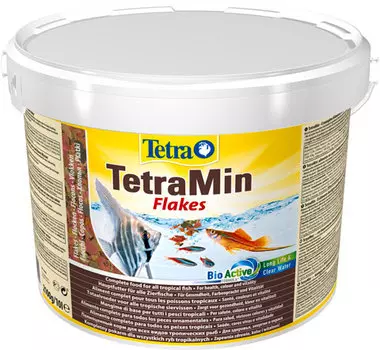 Tetramin Flakes корм хлопья для всех видов рыб (10 л)