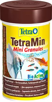 Tetramin Mini Granules корм гранулы для мелких рыб (100 мл)