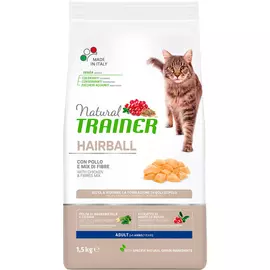 Trainer Natural Adult Cat Hairball для взрослых кошек для вывода шерсти (0,3 кг)