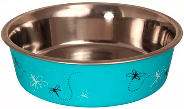 Triol миска из нержавеющей стали для собак «Стрекоза» (0,25 л)
